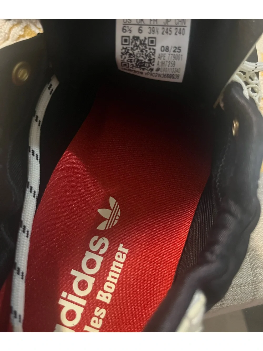 Adidas x Wales Bonner Gender Inclusive Karintha Low Satin Sneakers